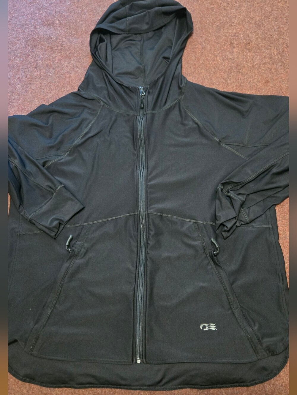Princess Cruises Velocity Hoodie Peformance Stretch Black Size XL